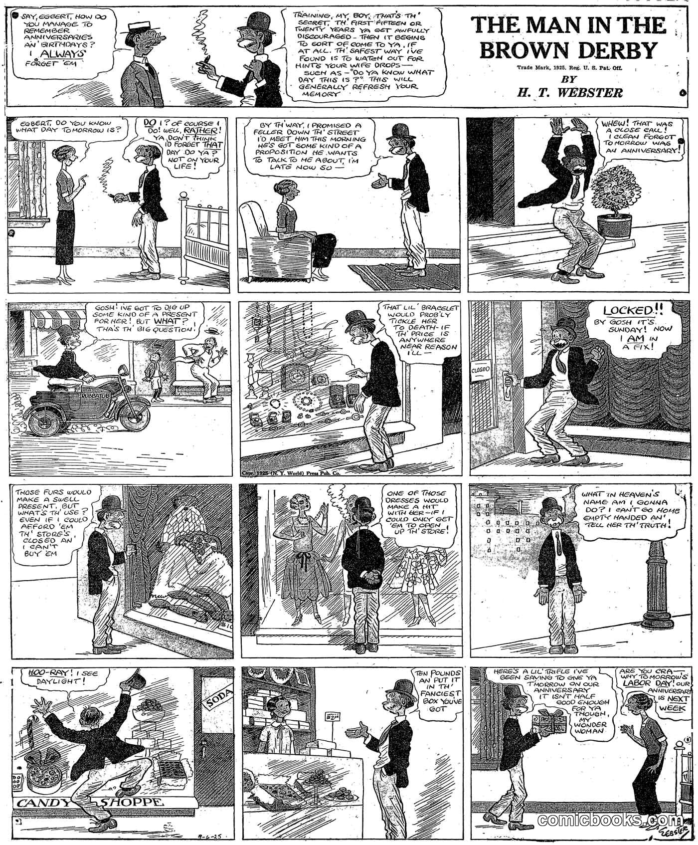 The Man in the Brown Derby