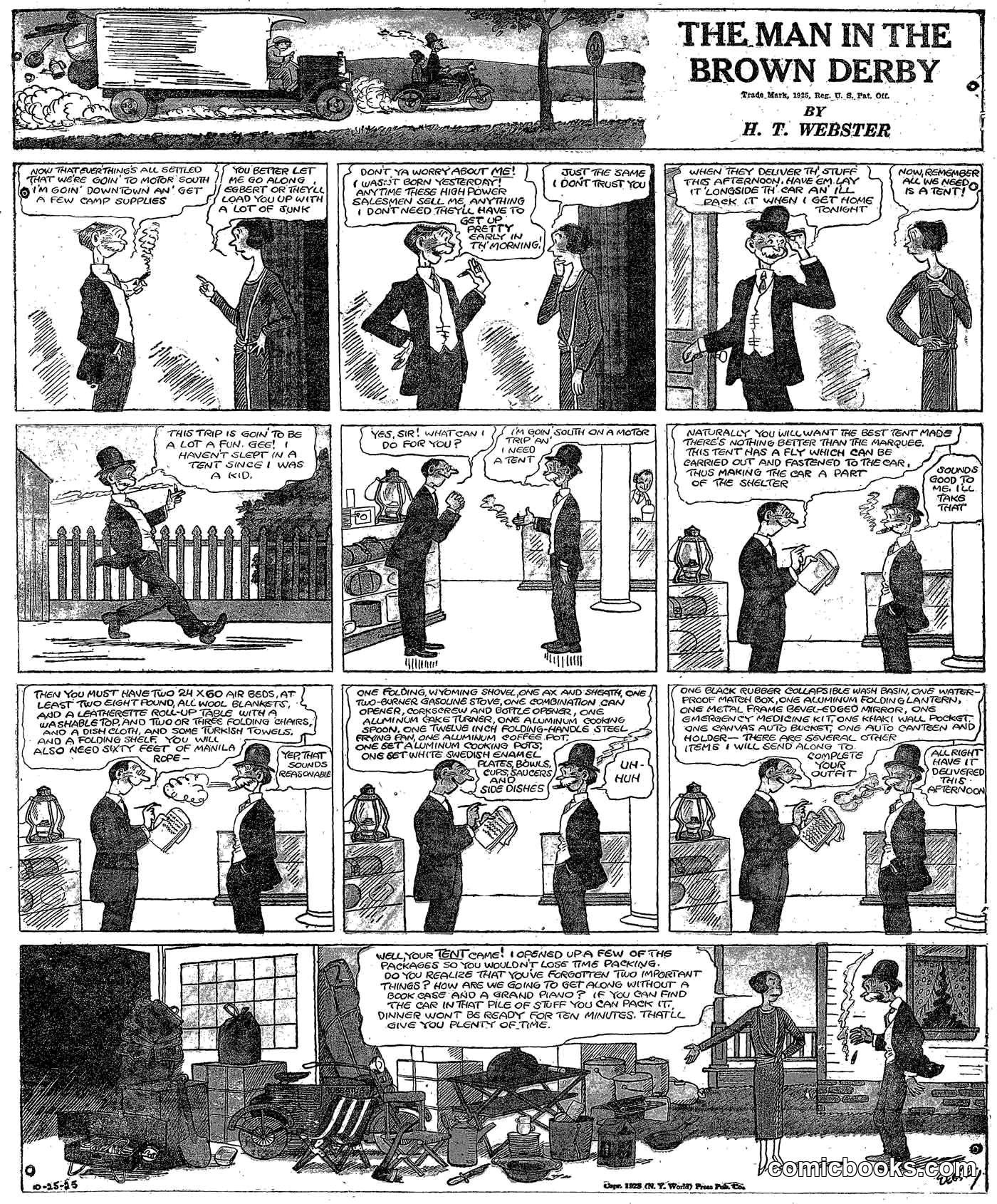 The Man in the Brown Derby