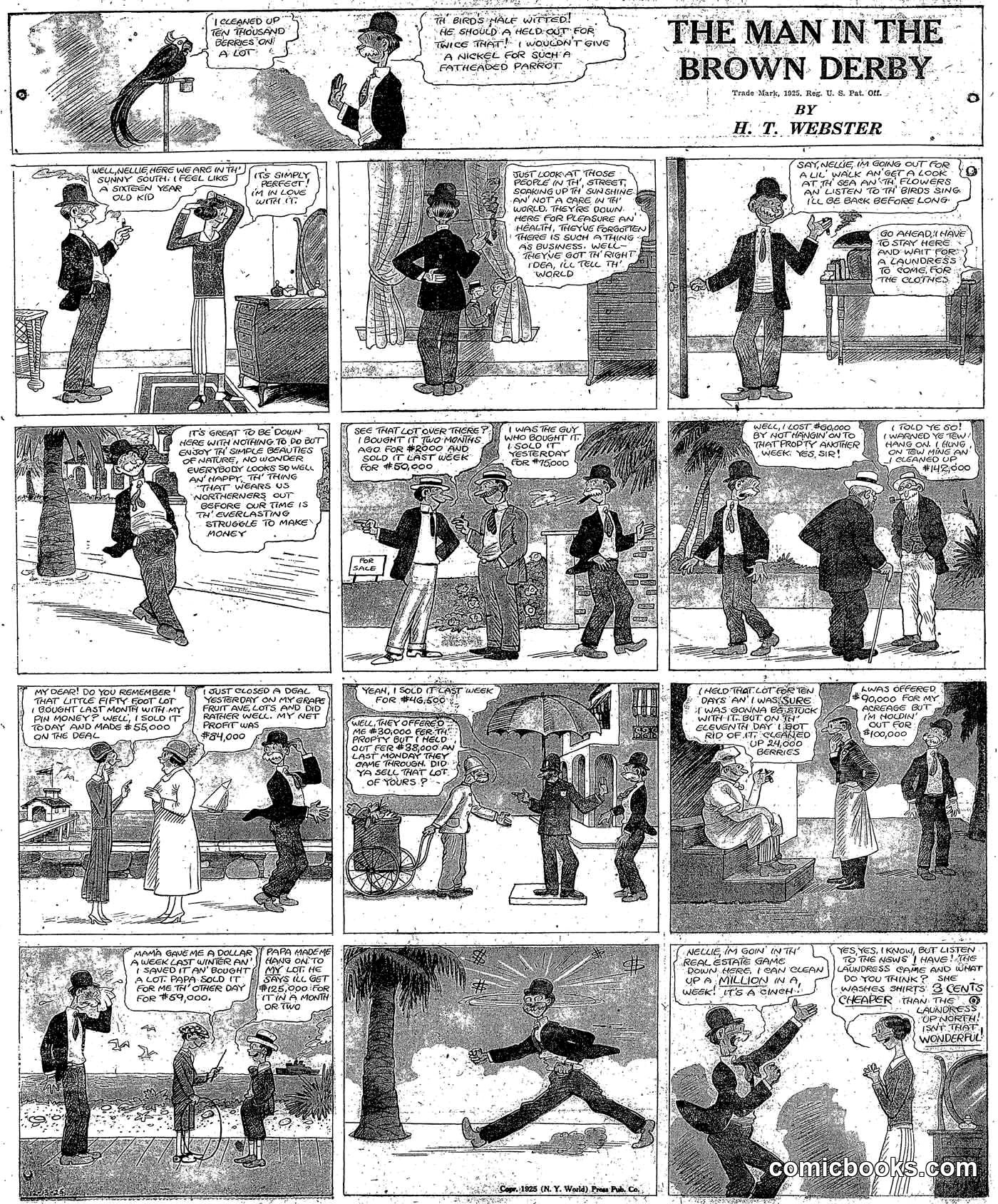 The Man in the Brown Derby