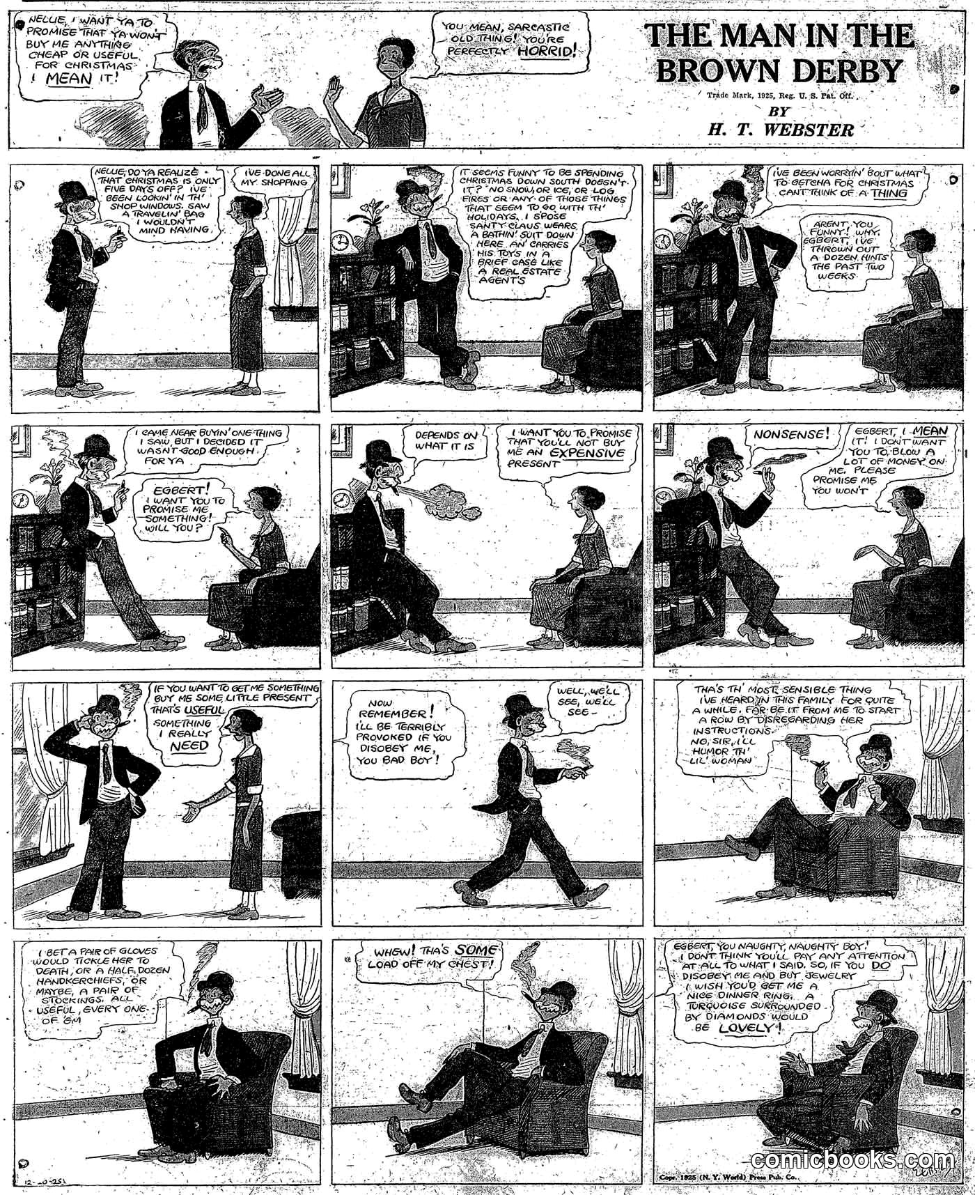 The Man in the Brown Derby