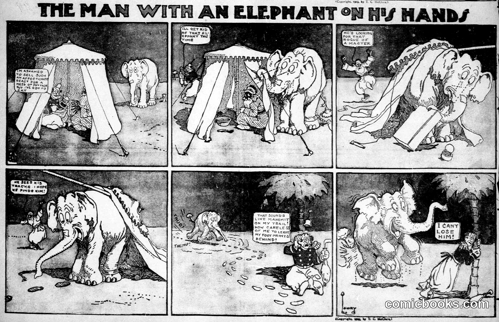 The Man with an Elephant on His Hands