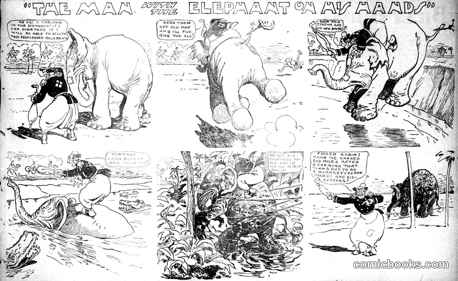 The Man with an Elephant on His Hands