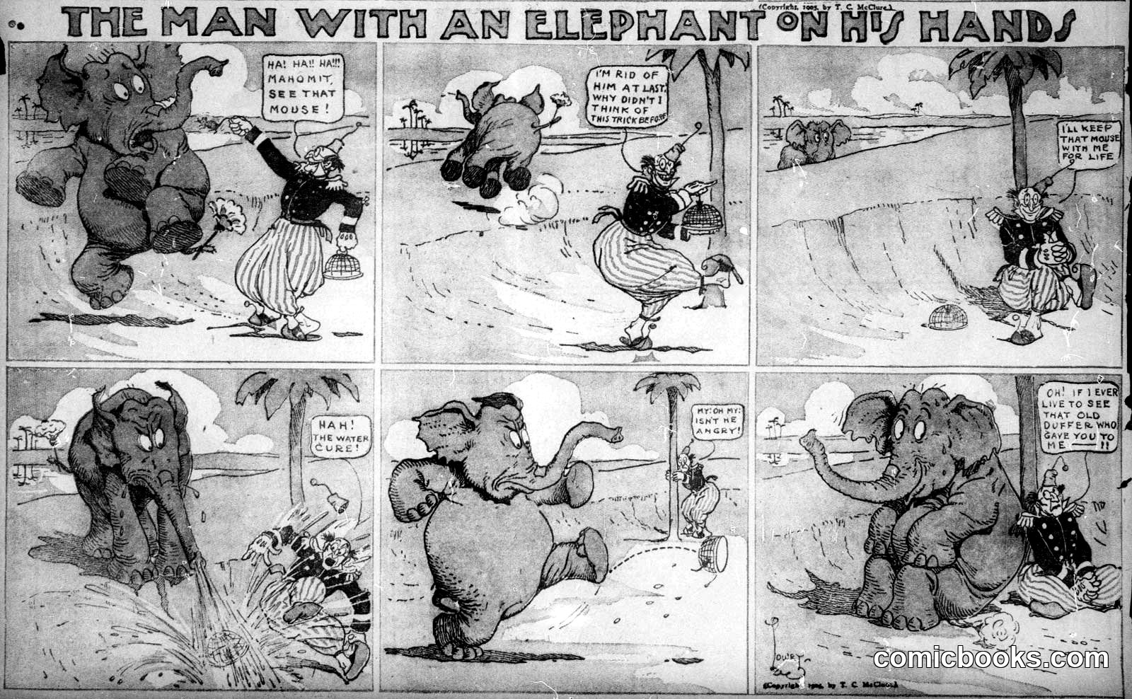 The Man with an Elephant on His Hands