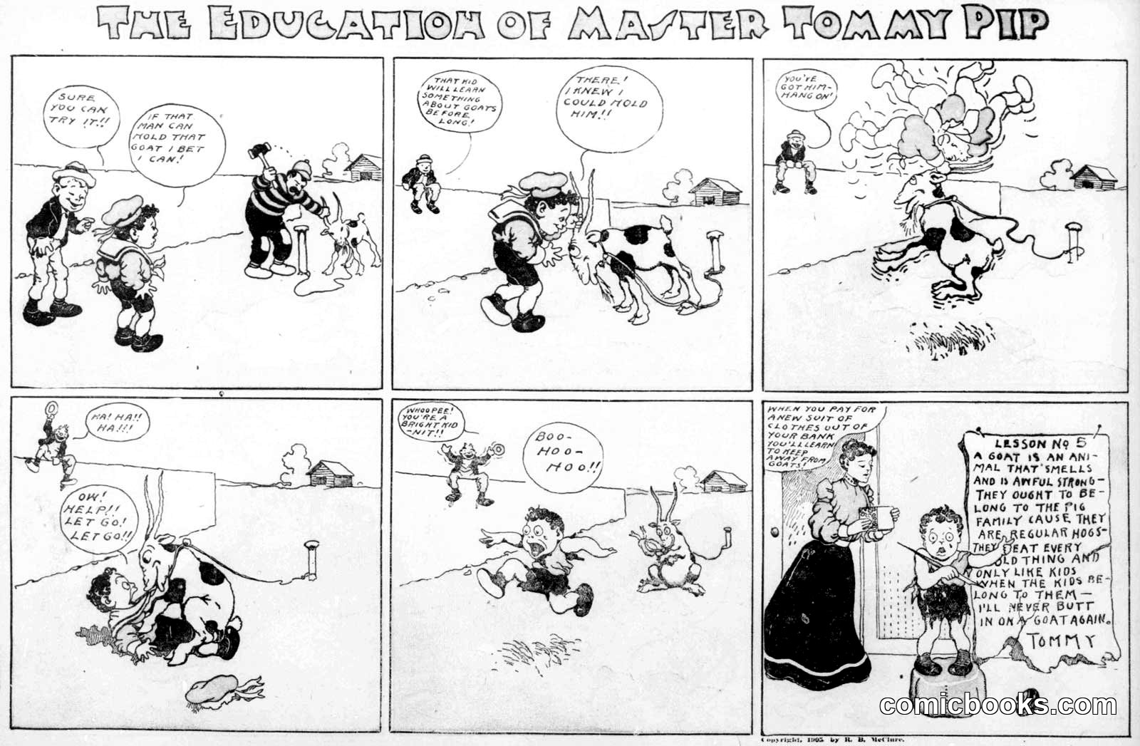 The Education of Master Tommy Pimp
