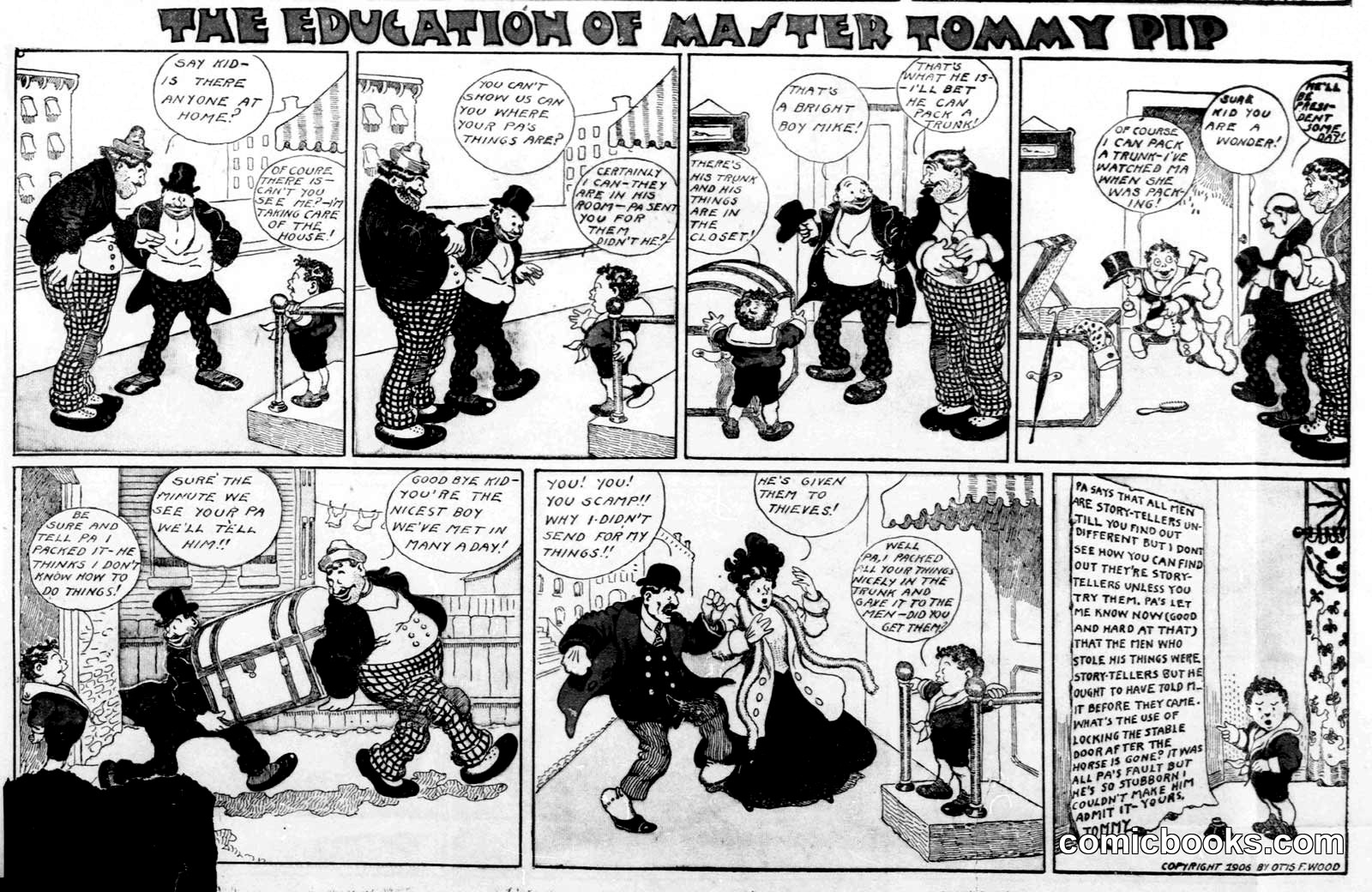 The Education of Master Tommy Pipp