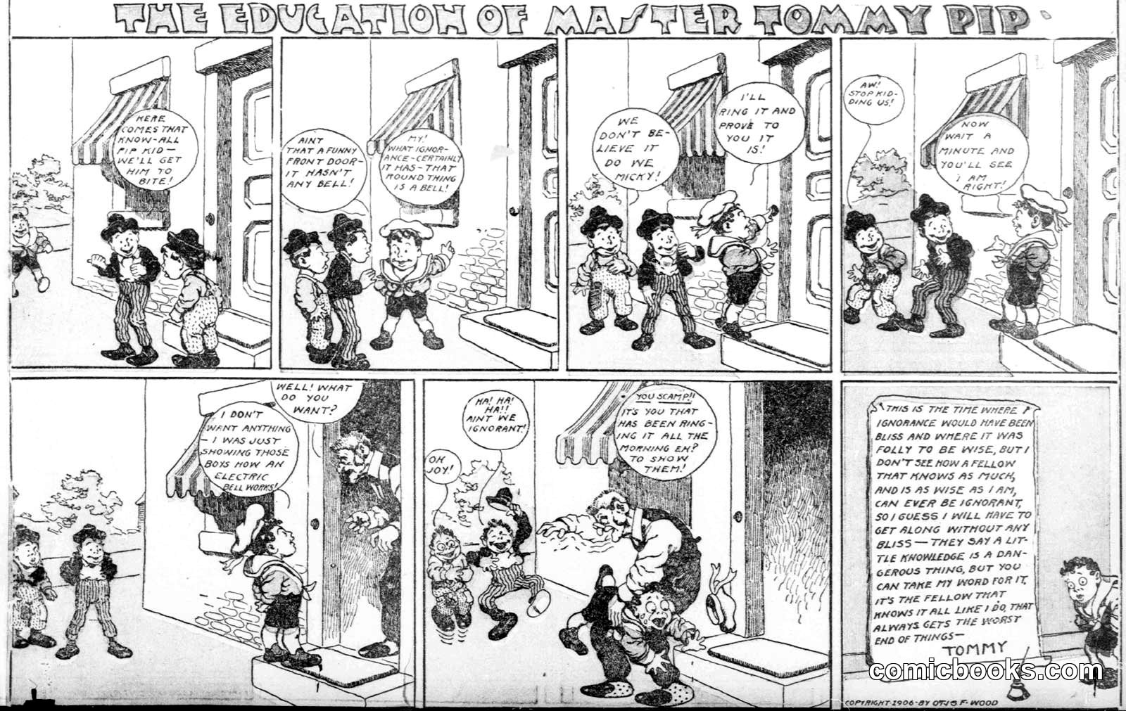 The Education of Master Tommy Pipp