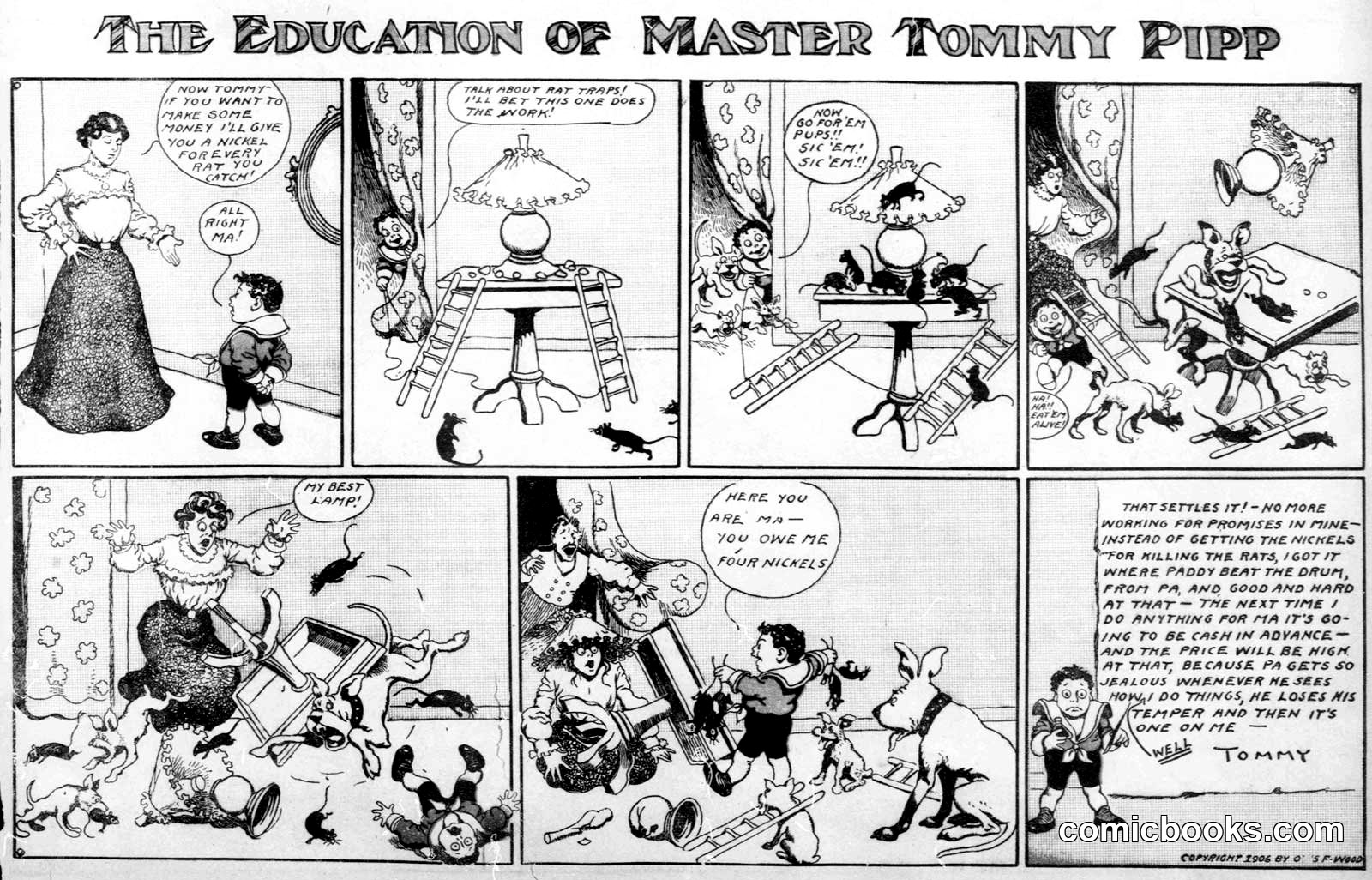 The Education of Master Tommy Pipp