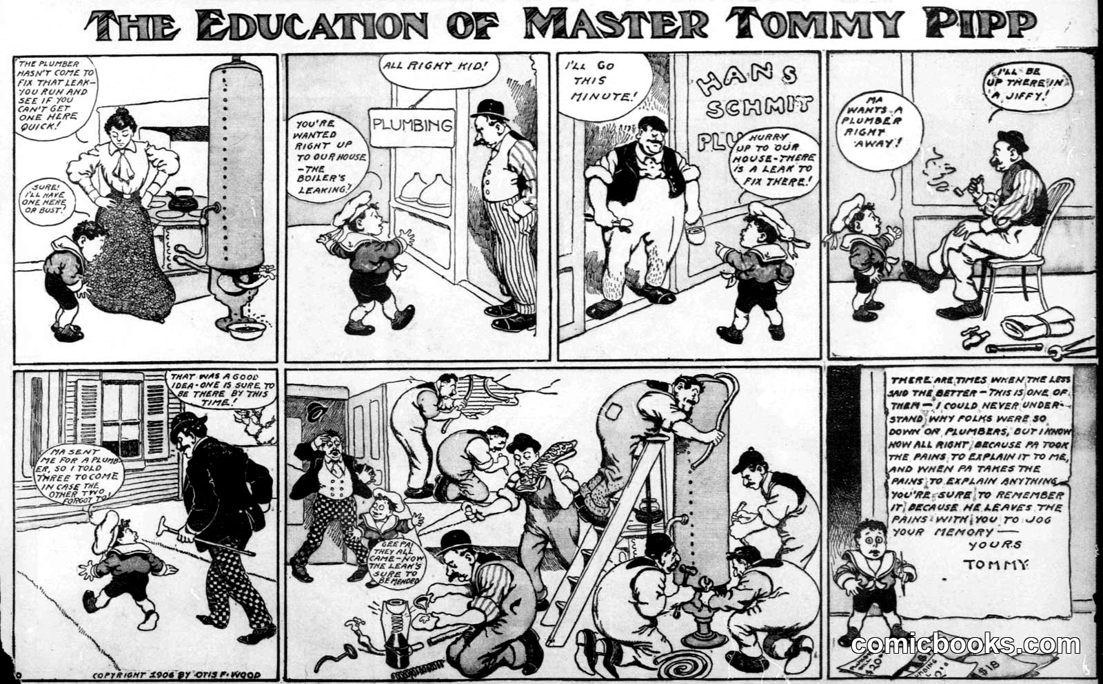 The Education of Master Tommy Pipp