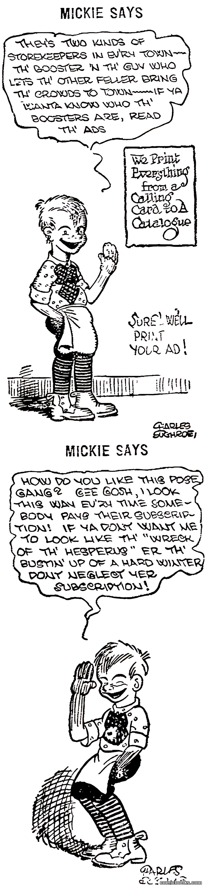 Mickie Says