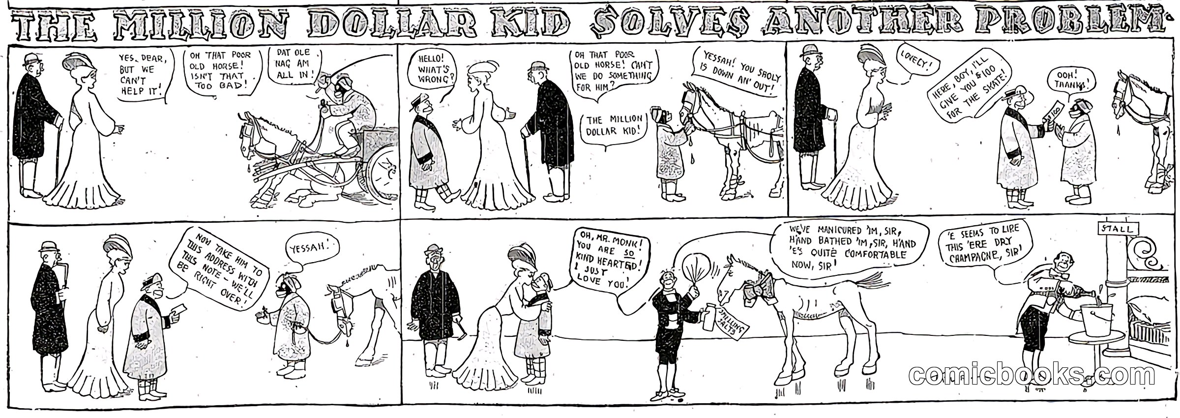 The Million Dollar Kid Solves Another Problem