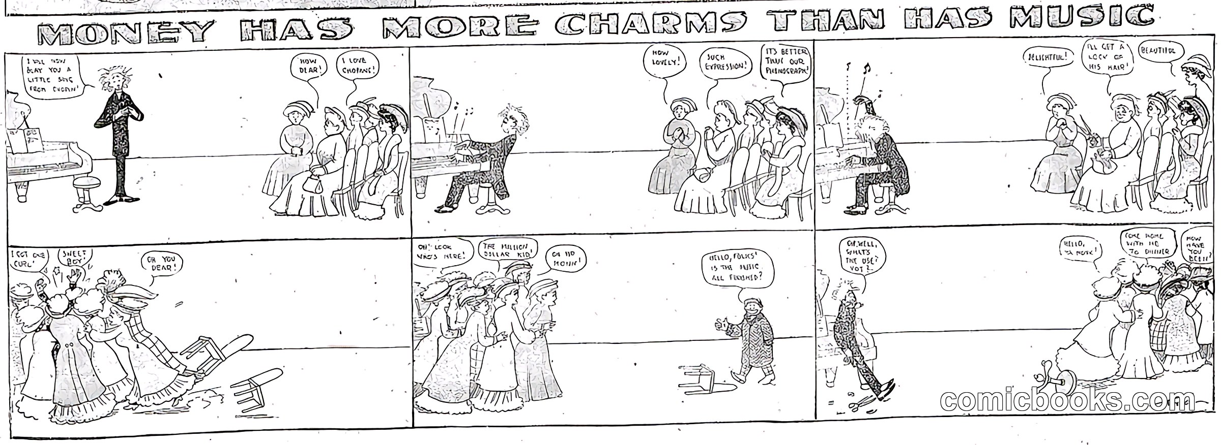 Money Has More Charms Than Has Music