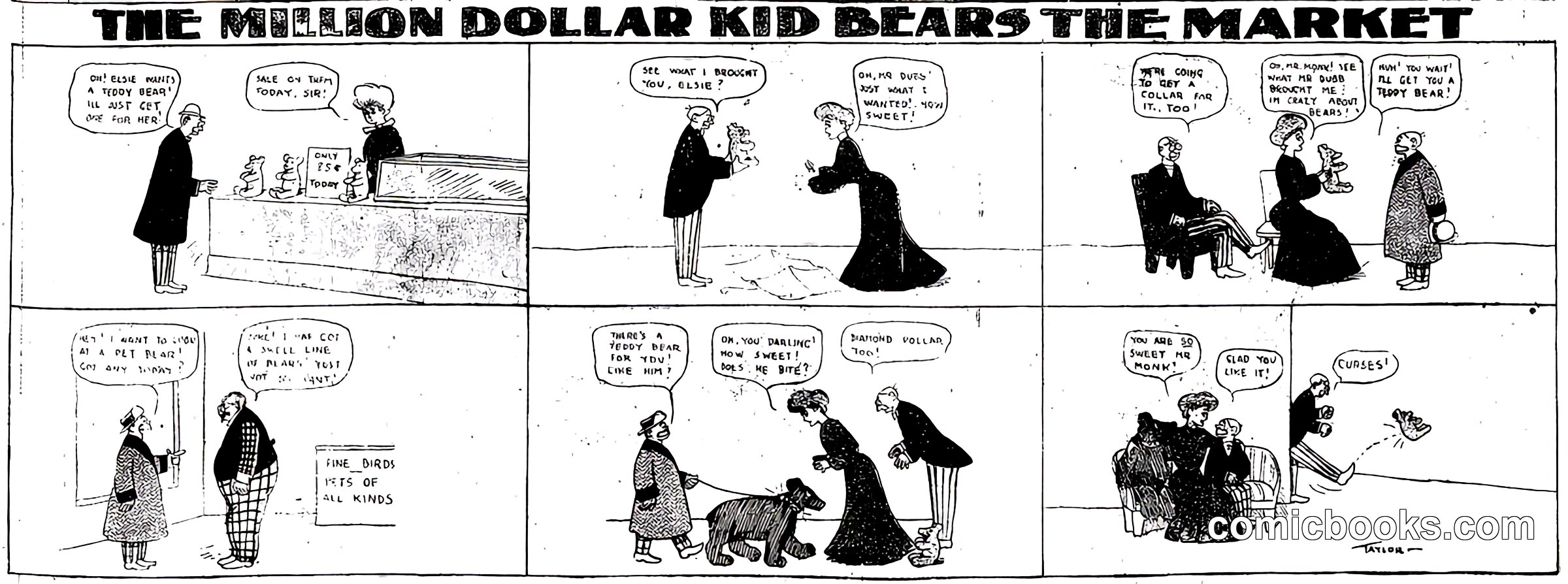 The Million Dollar Kid Bears the Market