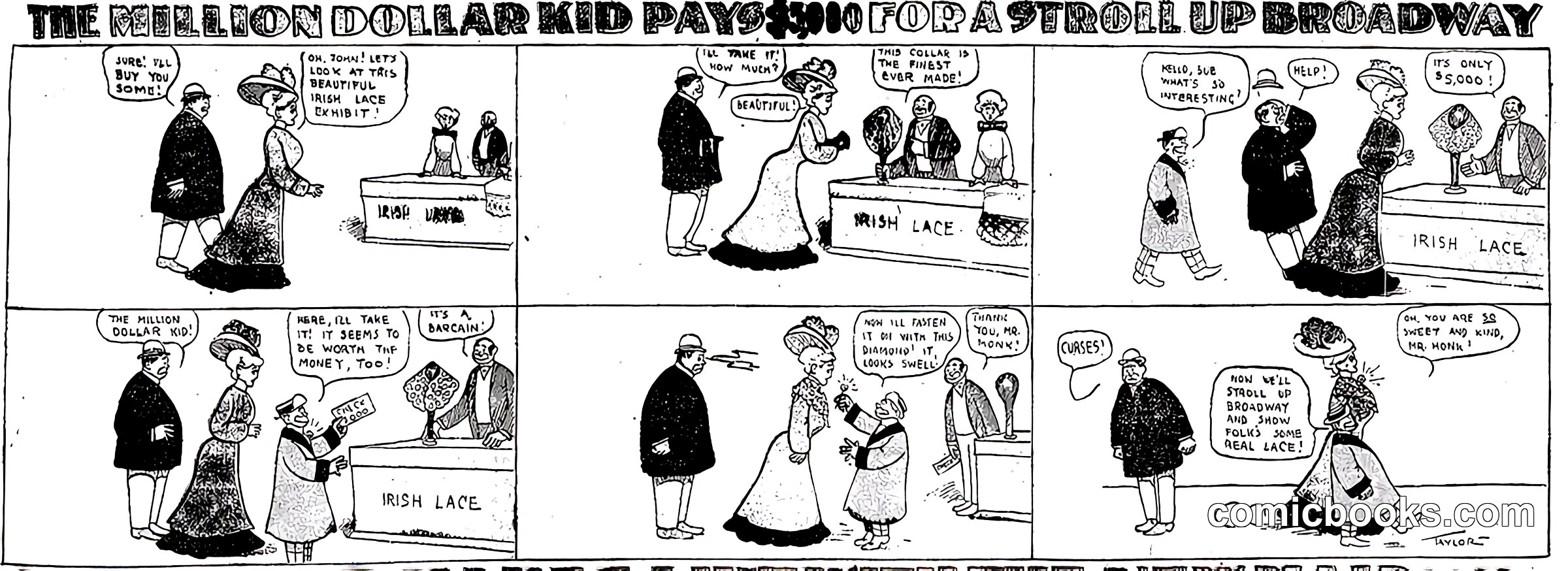 The Rebellion Dollar Kid Pays $900 for a Stroll up Broadway