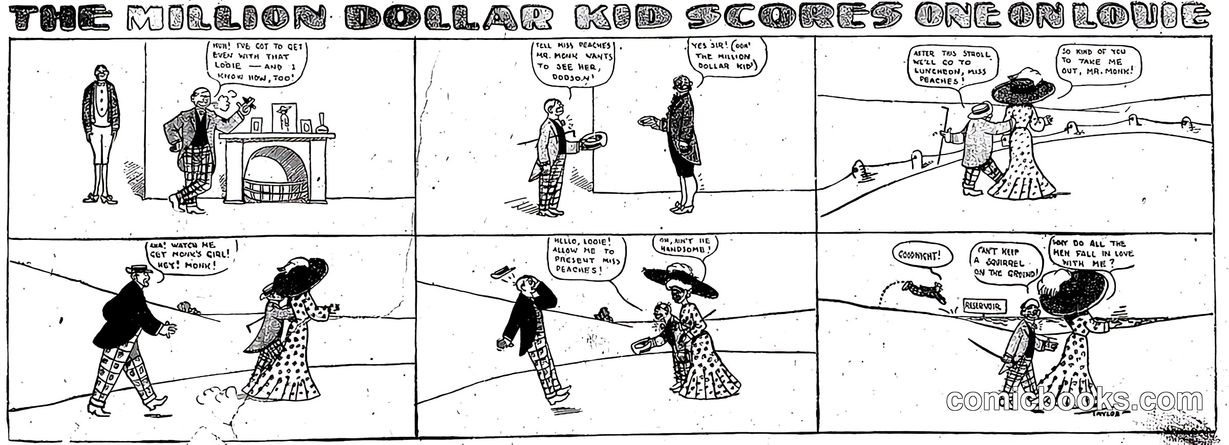 The Million Dollar Kid Scores One on Louie