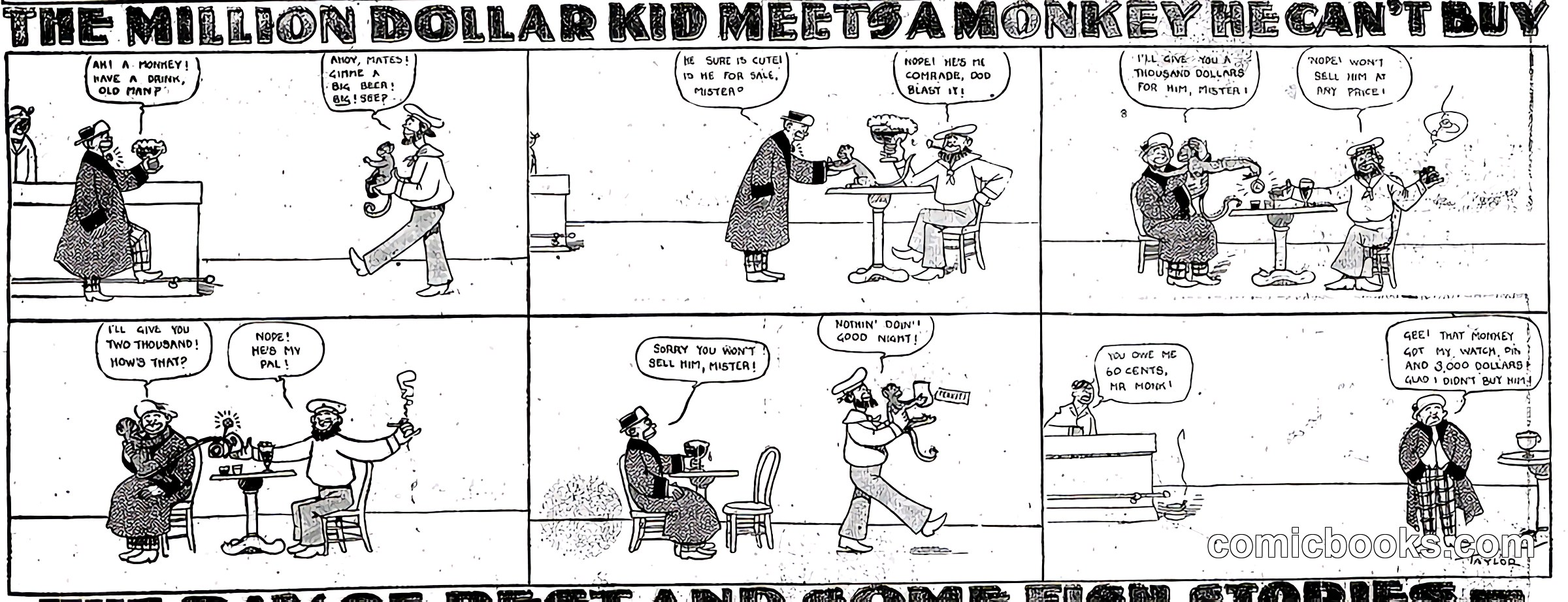 The Million Dollar Kid Meets a Monkey He Can't Buy