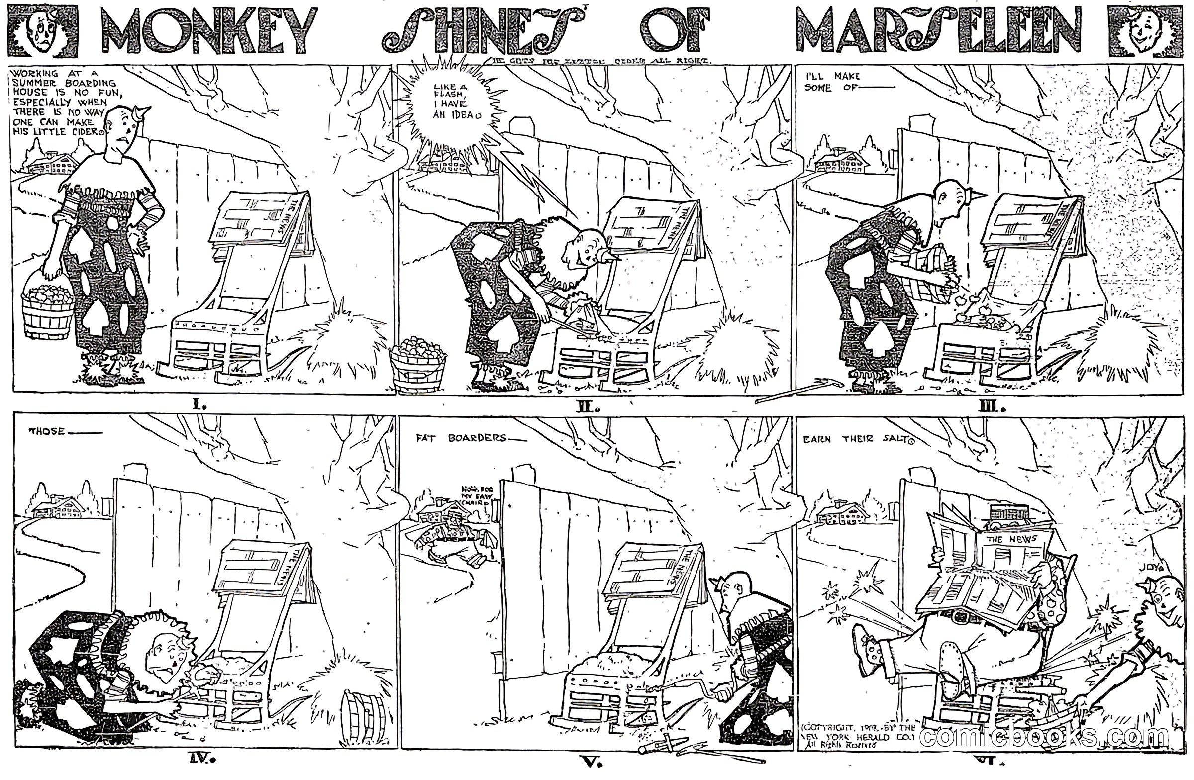 Monkey Shines of Marseleen
