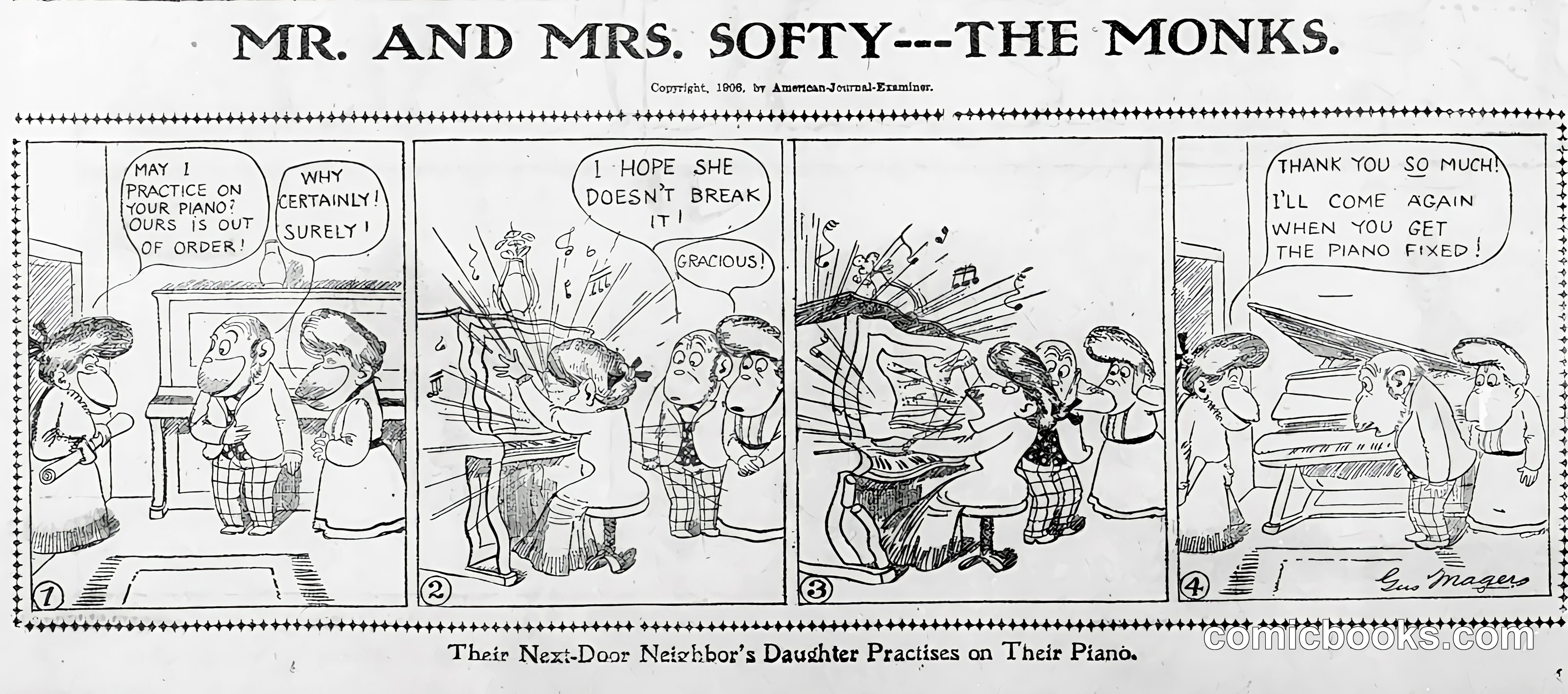 Mr. and Mrs. Softy—The Monks