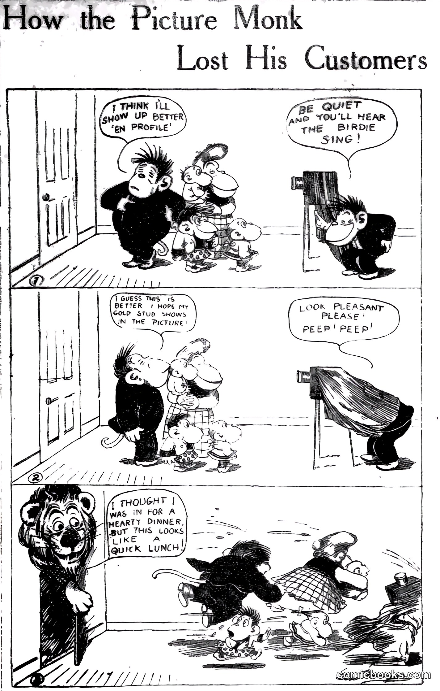 How the Picture Monk Lost His Customers