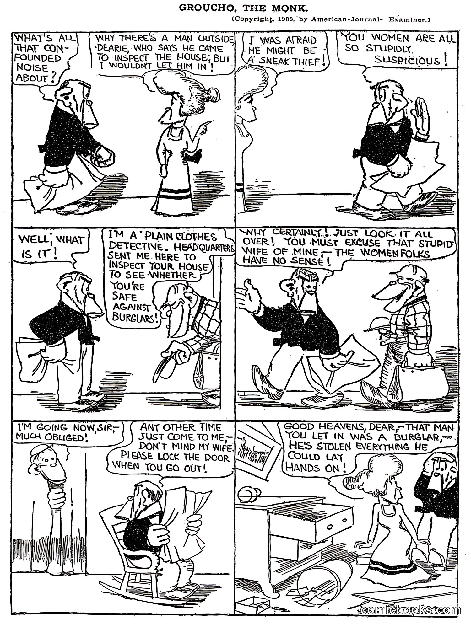 Groucho, the Monk