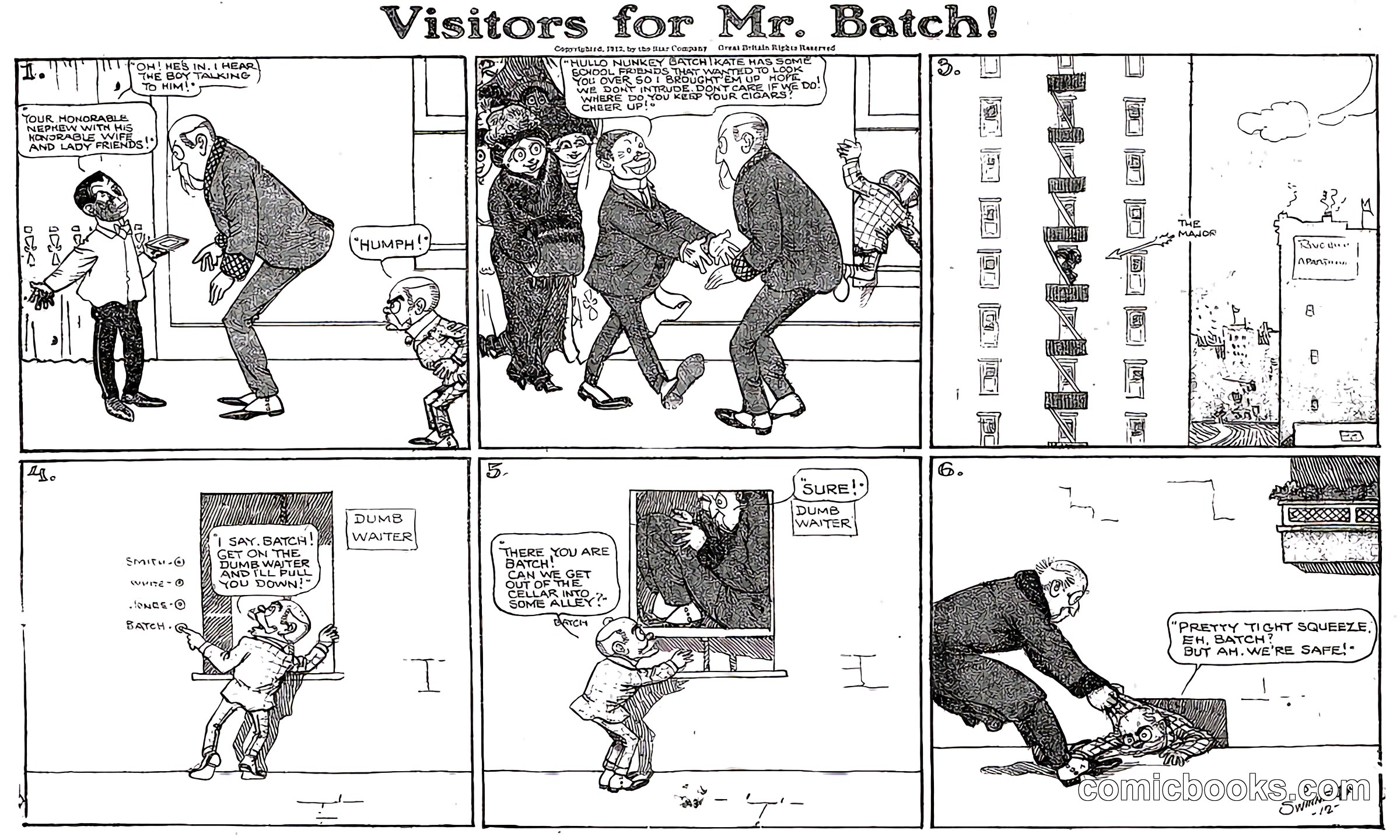 Visitors for Mr. Batch