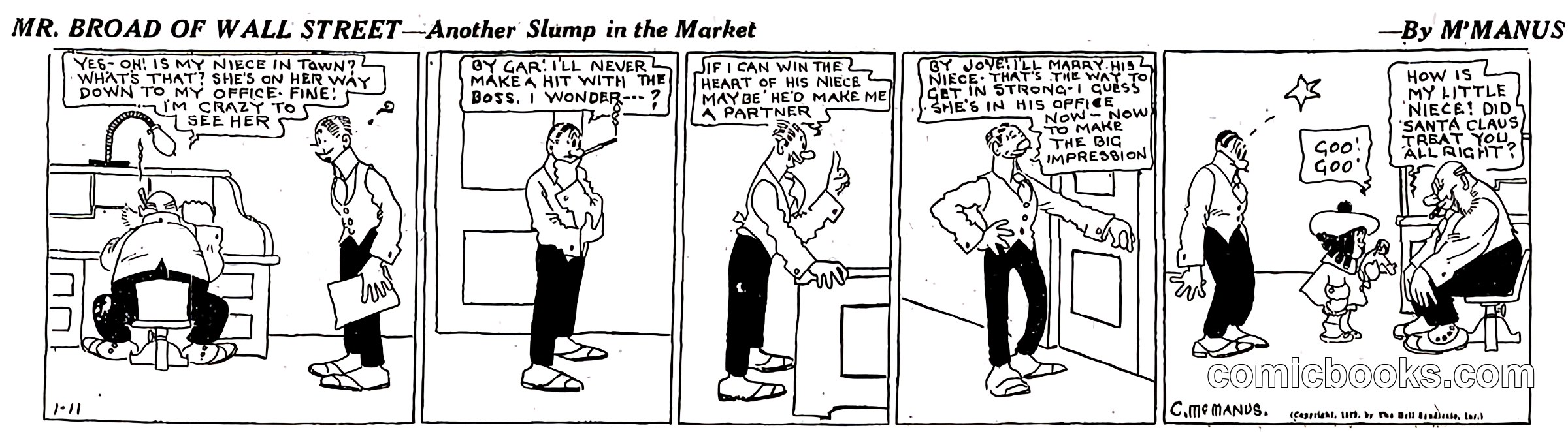 Mr. Broad of Wall Street — Another Slump in the Market