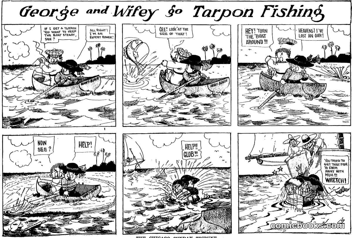 George and Wifey Go Tarpon Fishing