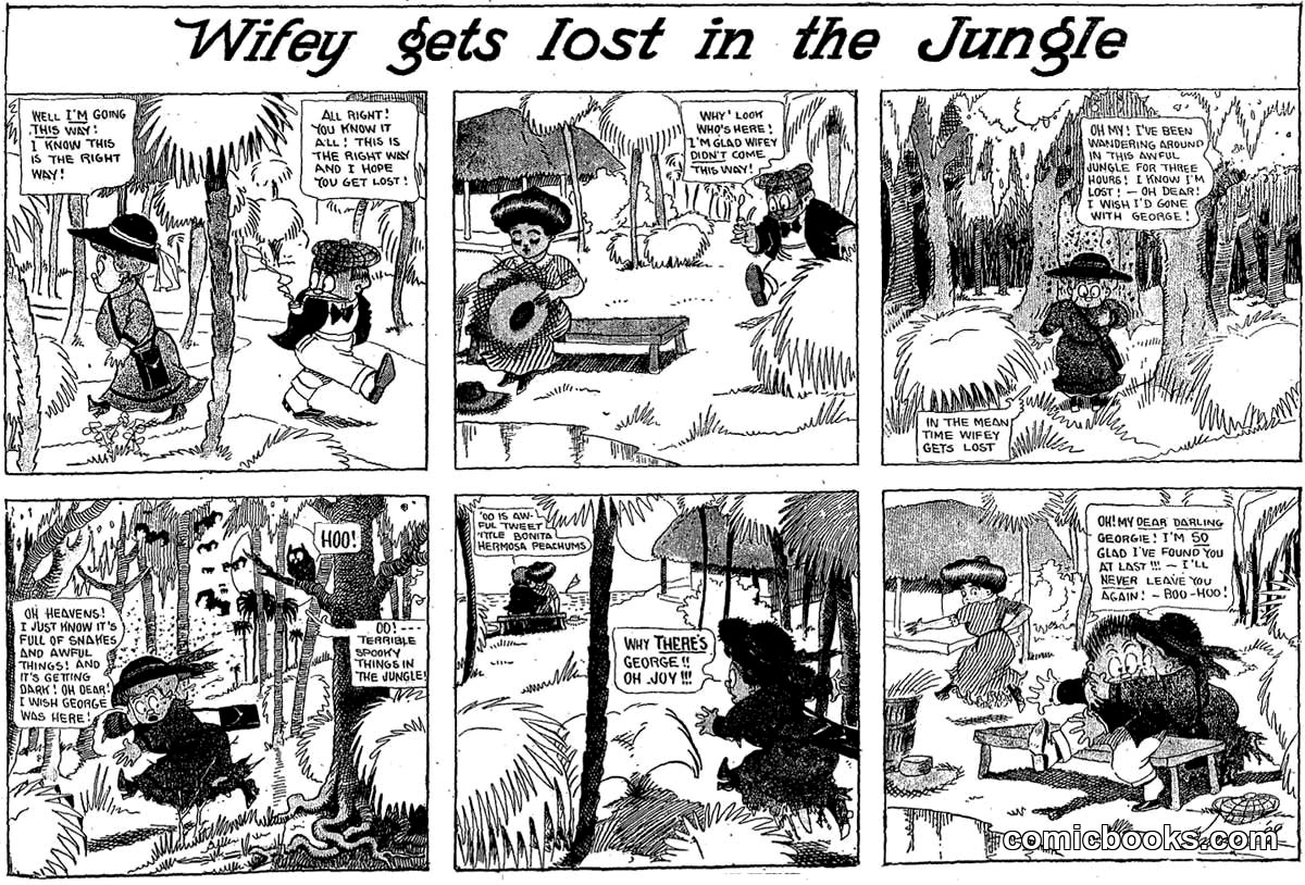 Wifey Gets Lost in the Jungle