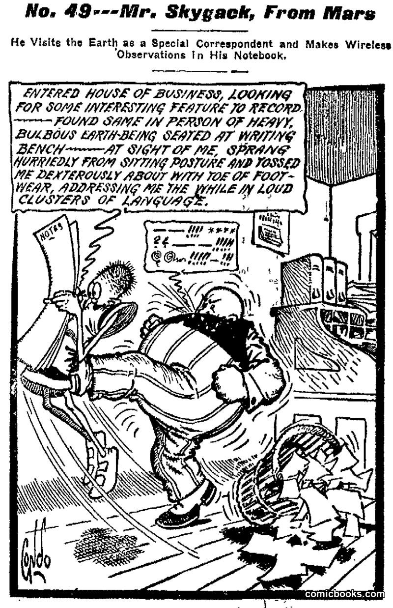 Mr. Skygack, From Mars