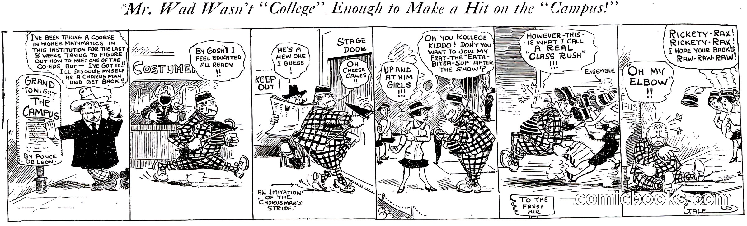 Mr. Wad Wasn't "College" Enough to Make a Hit on the "Campus"