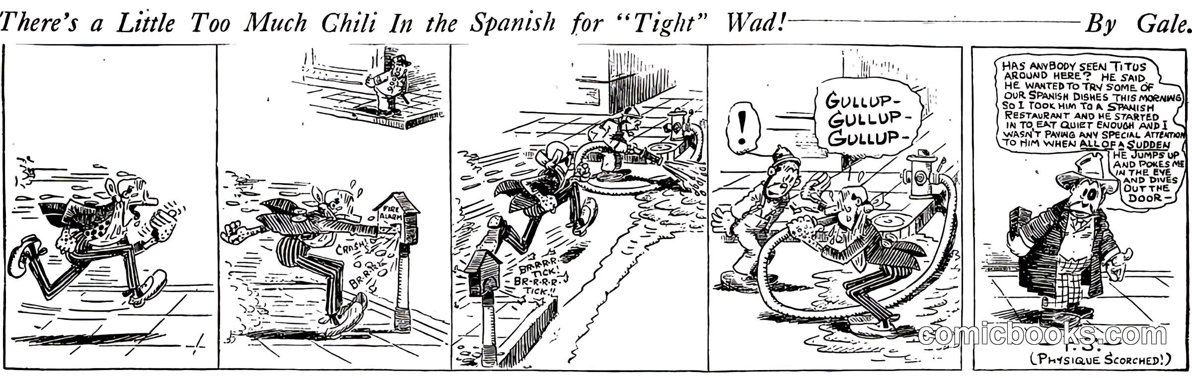 There's a Little Too Much Chili in the Spanish for 'Tight' Wad!