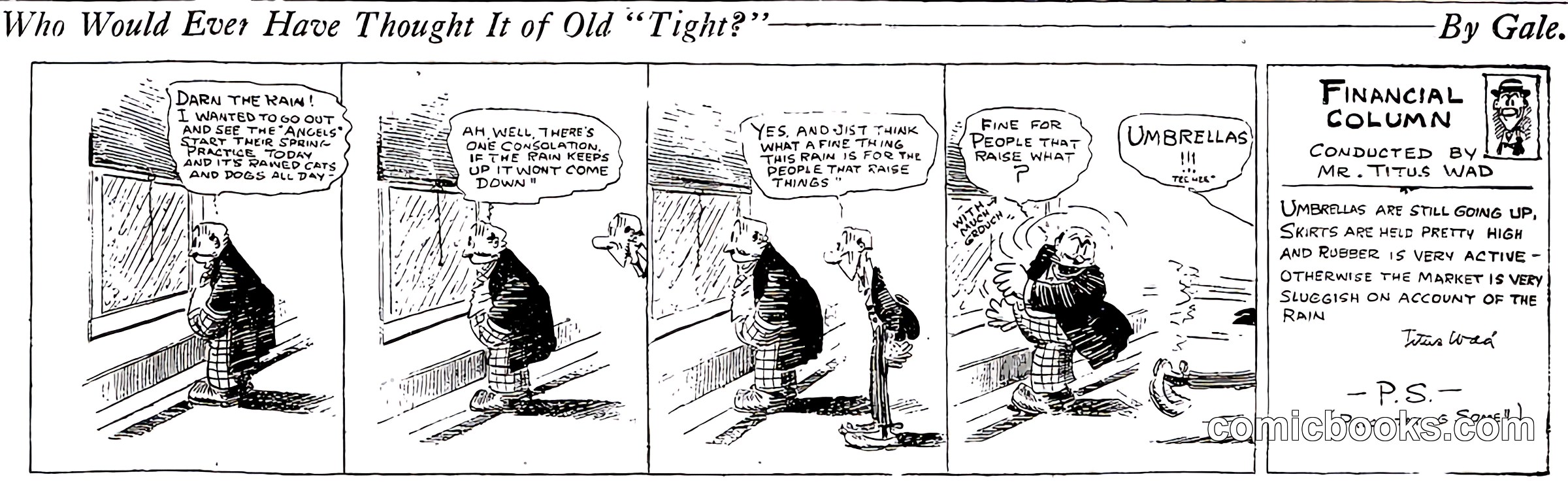 Who Would Ever Have Thought It of Old 'Tight'?