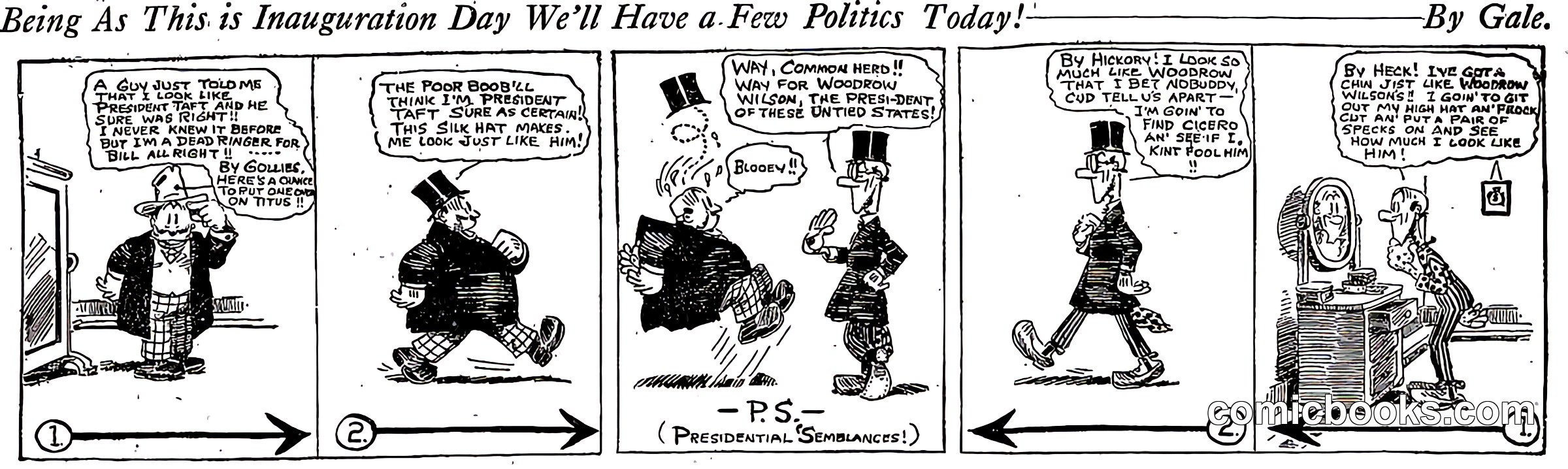 Being As This Is Inauguration Day We'll Have a Few Politics Today!