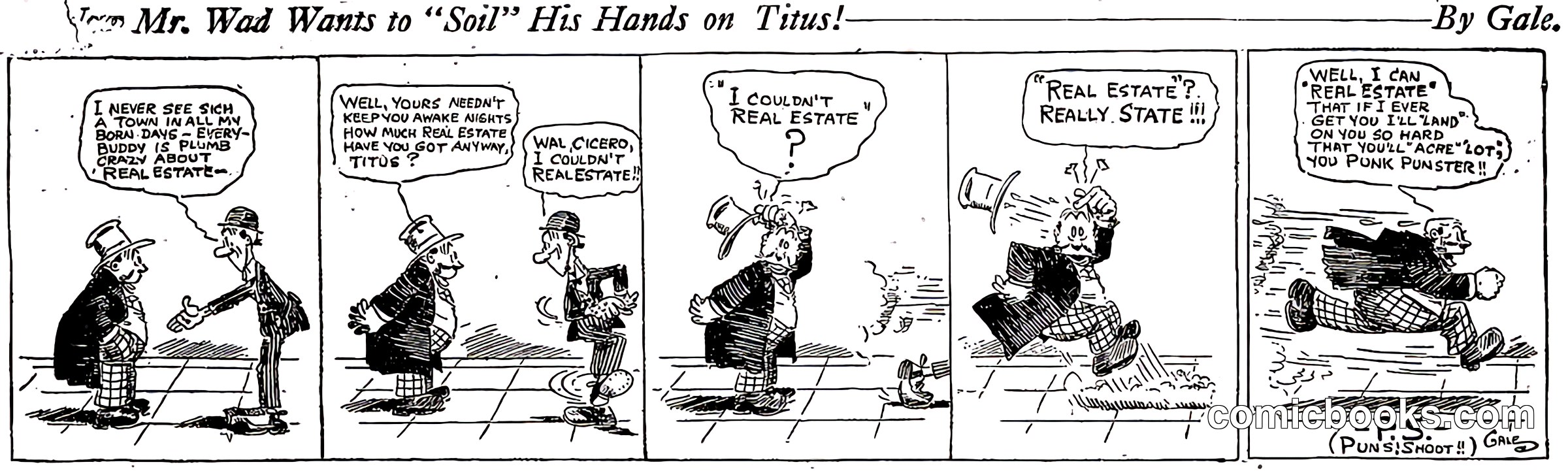 Mr. Wad Wants to 'Soil' His Hands on Titus