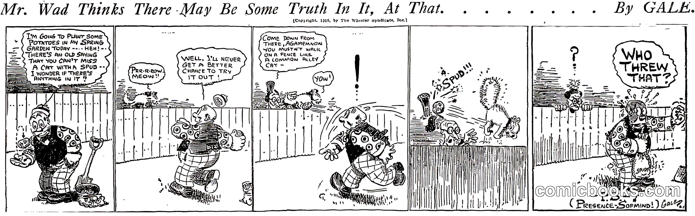Mr. Wad Thinks There May Be Some Truth In It, At That