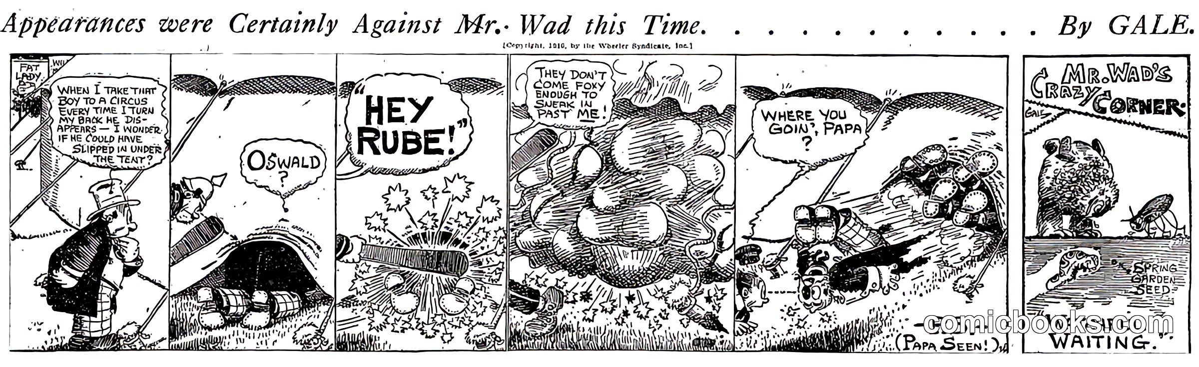 Mr. Wad's Corner