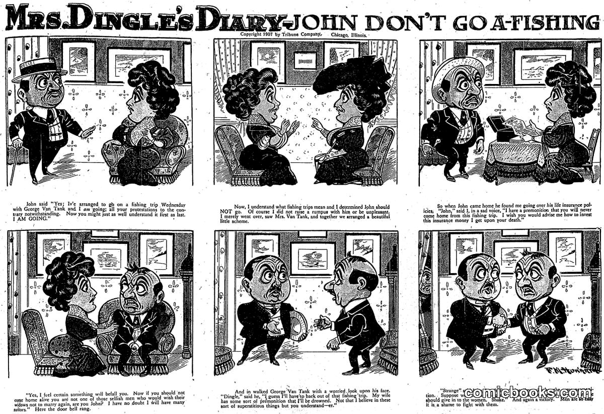 Mrs. Dingle's Diary: John Don't Go A-Fishing