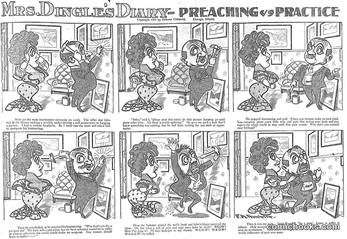 Mrs. Dingles Diary: Preaching vs Practice