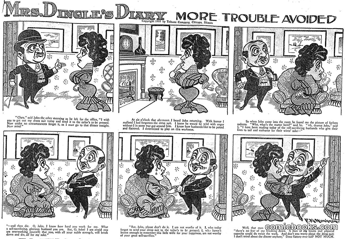 Mrs. Dingle's Diary: More Trouble Avoided