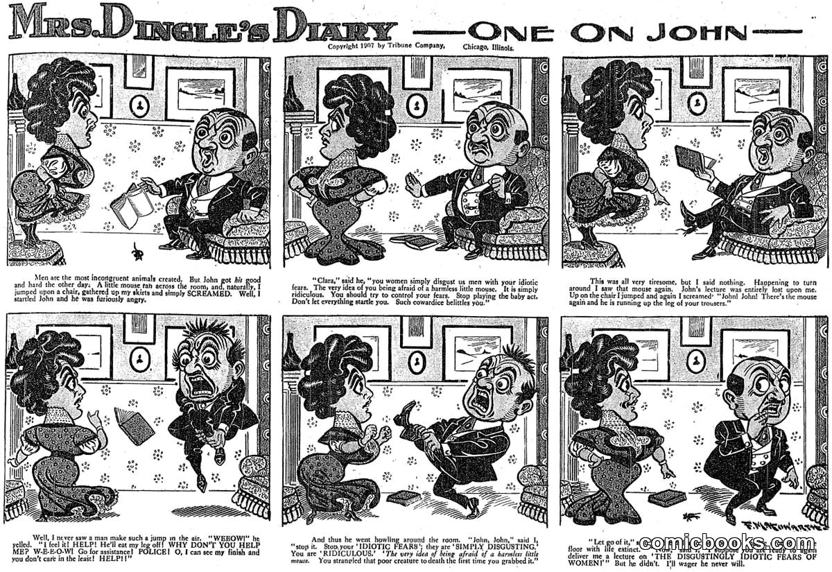 Mrs. Dingle's Diary: One on John