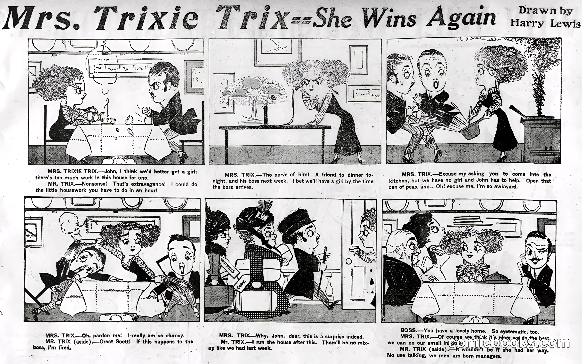 Mrs. Trixie Trix—She Wins Again