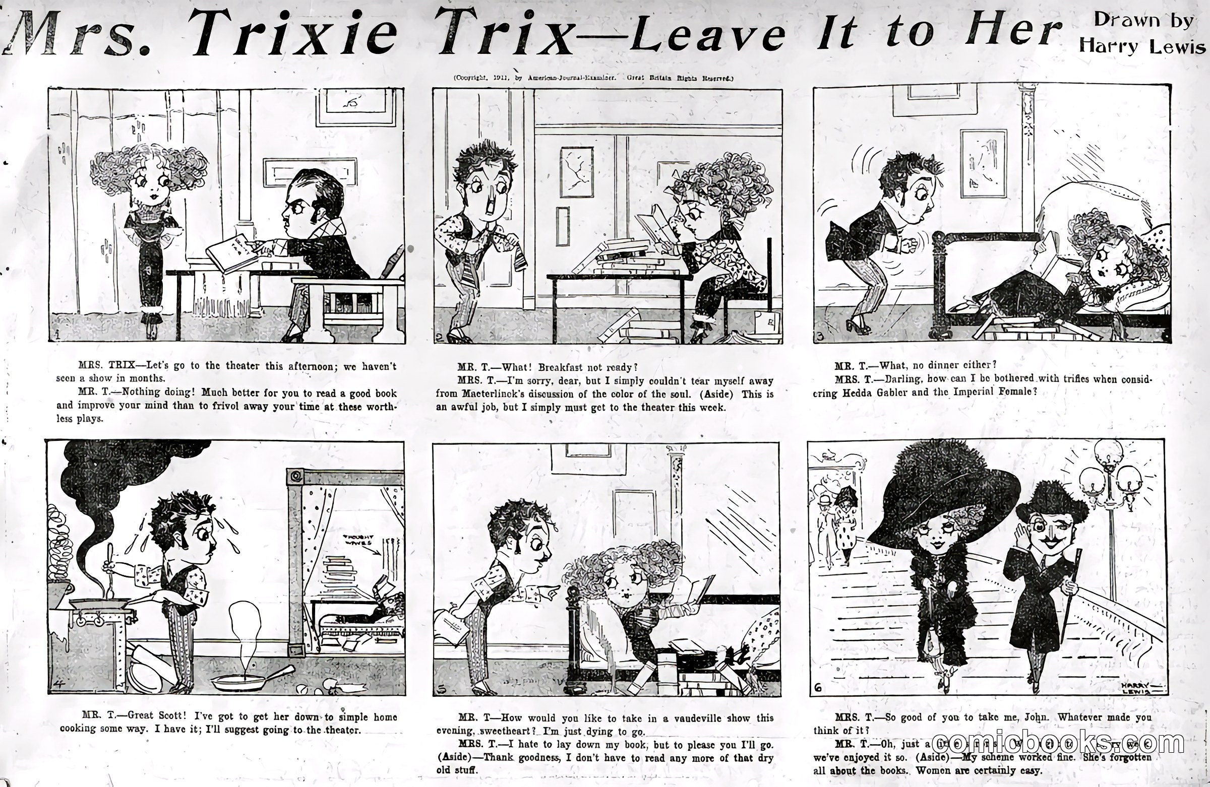 Mrs. Trixie Trix—Leave It to Her