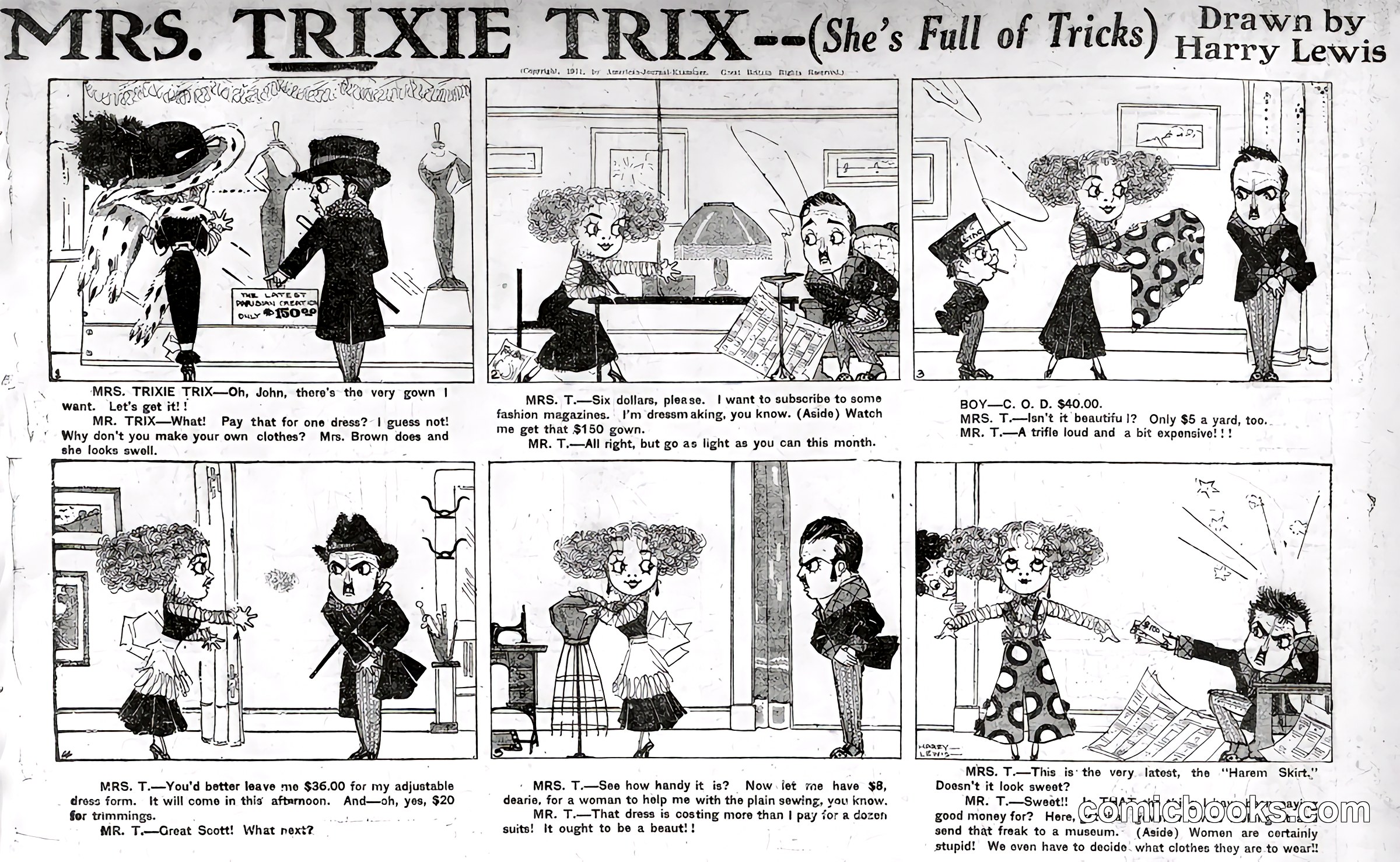 Mrs. Trixie Trix (She's Full of Tricks)