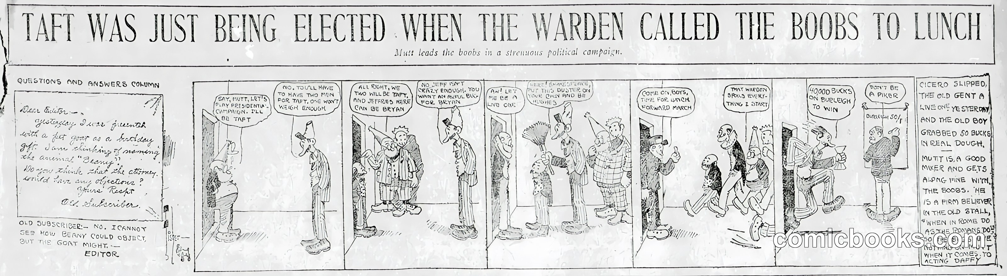 Mutt and Jeff — 1908-04-01