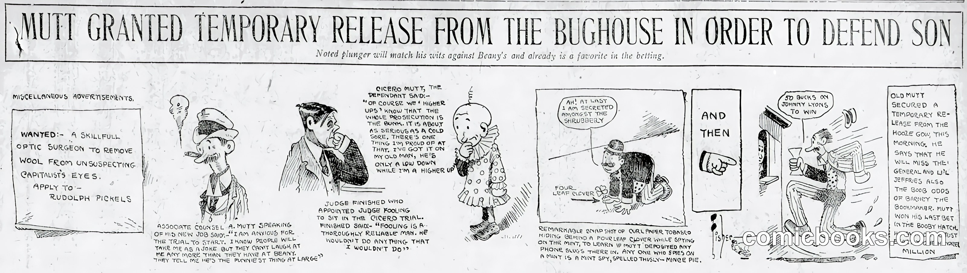 Mutt and Jeff — 1908-04-07