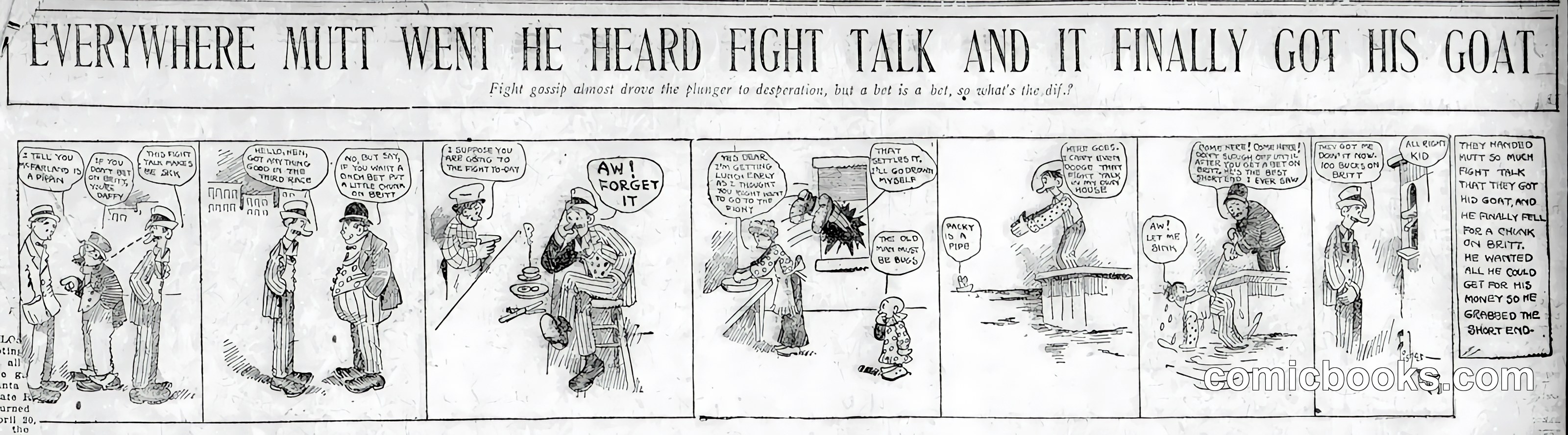 Mutt and Jeff — 1908-04-11