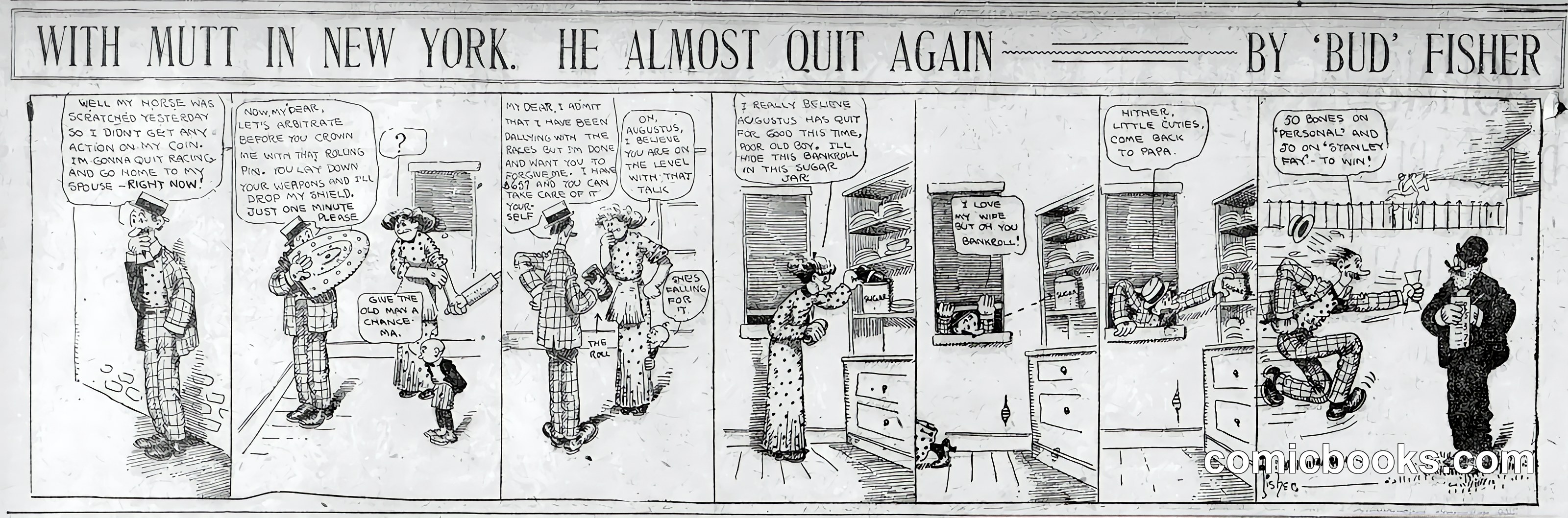 Mutt and Jeff — 1908-08-12