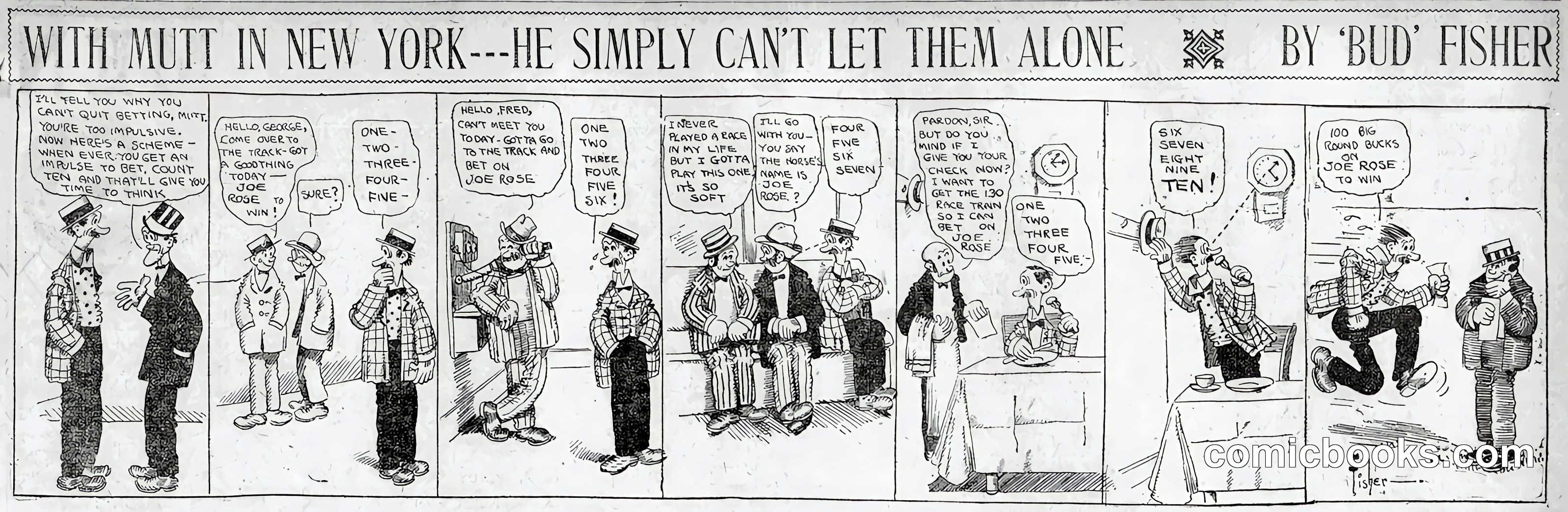 Mutt and Jeff — 1908-08-19