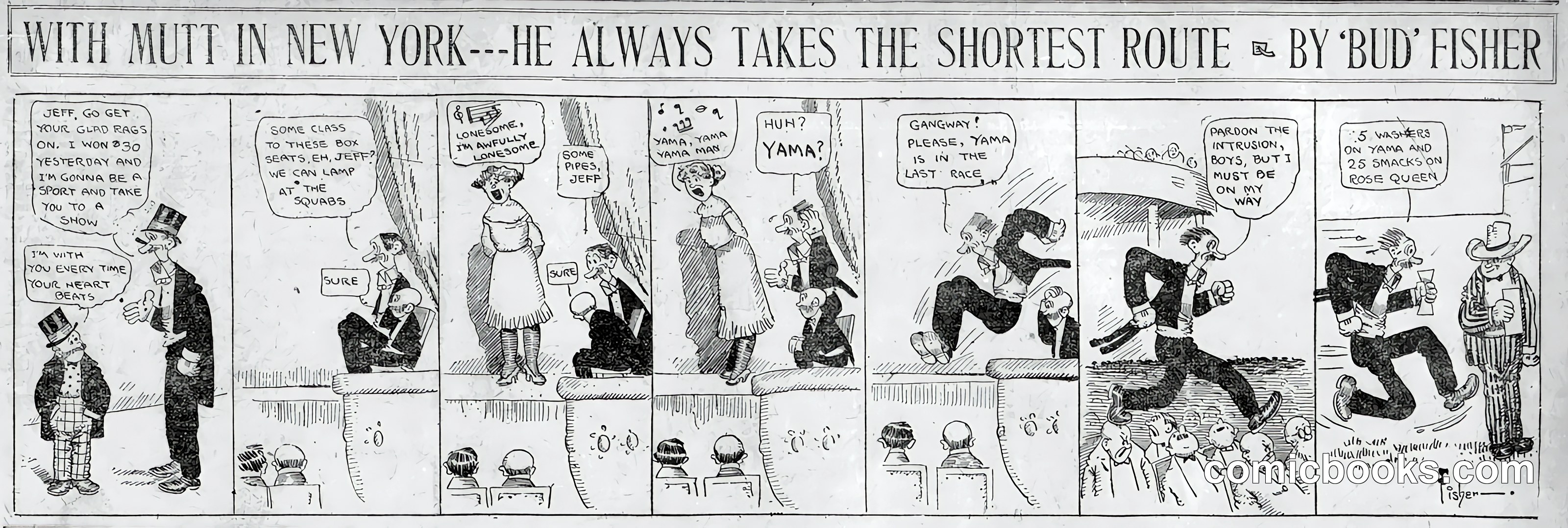 Mutt and Jeff — 1908-08-25