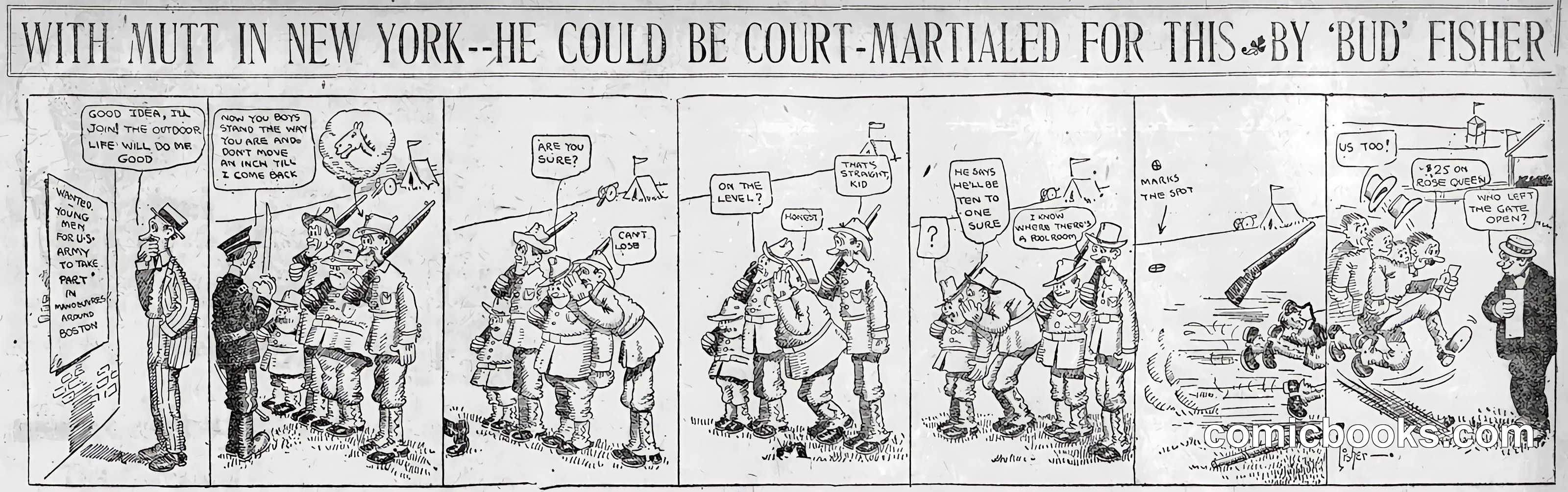 Mutt and Jeff — "With Mutt in New York"