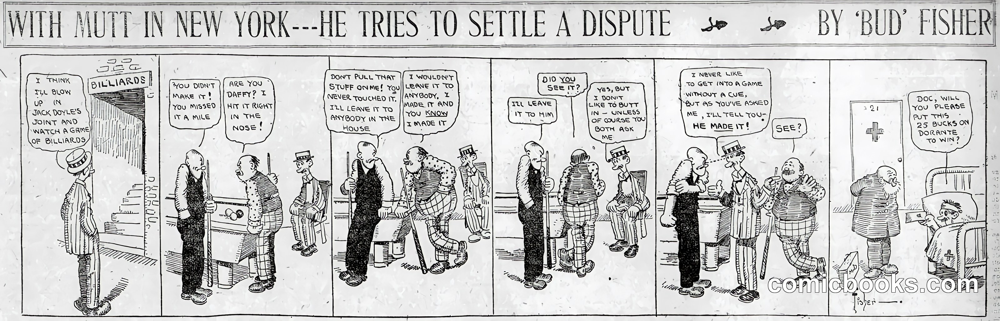 Mutt and Jeff — 1908-08-28